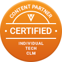 Veeva Certified Content Partner badge for Individual Tech CLM